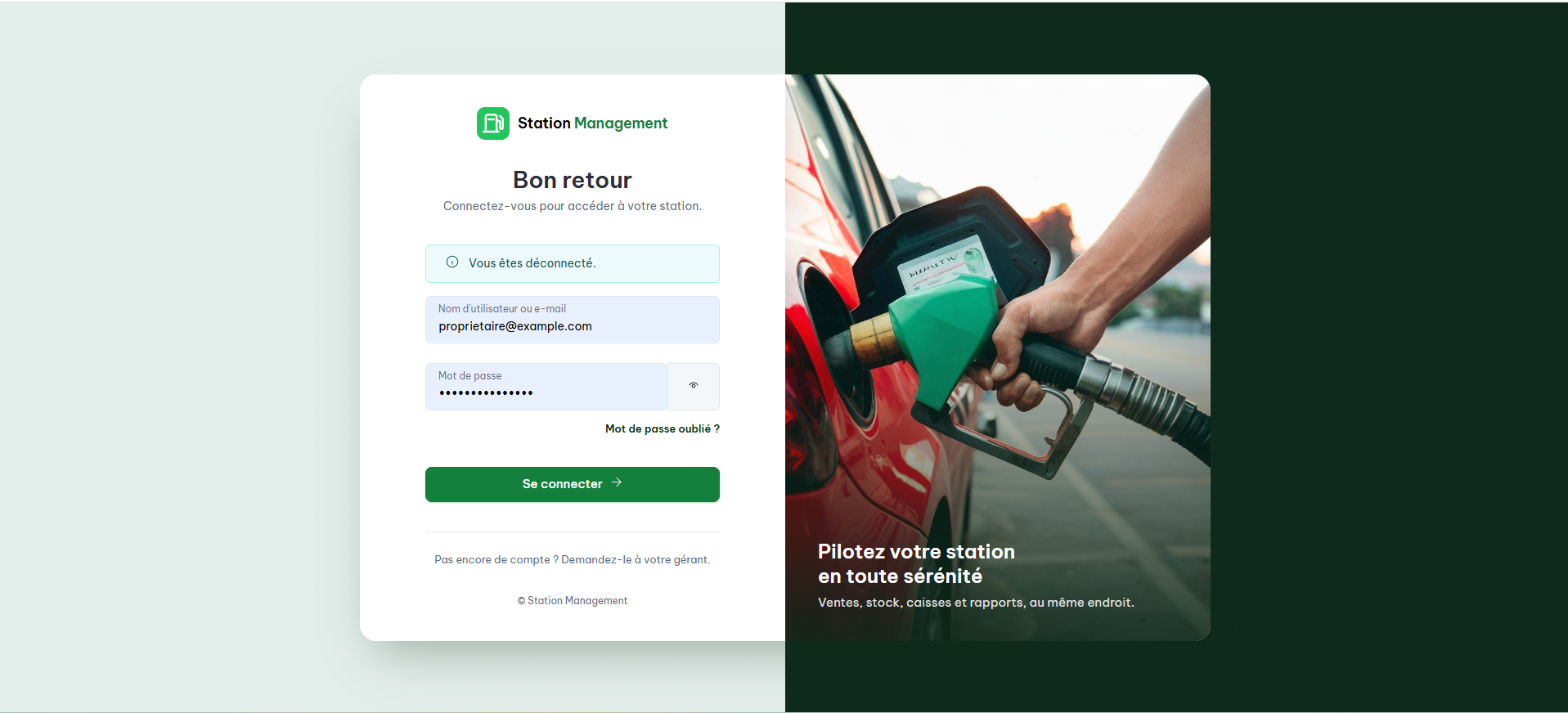 Gestion de Station Radio